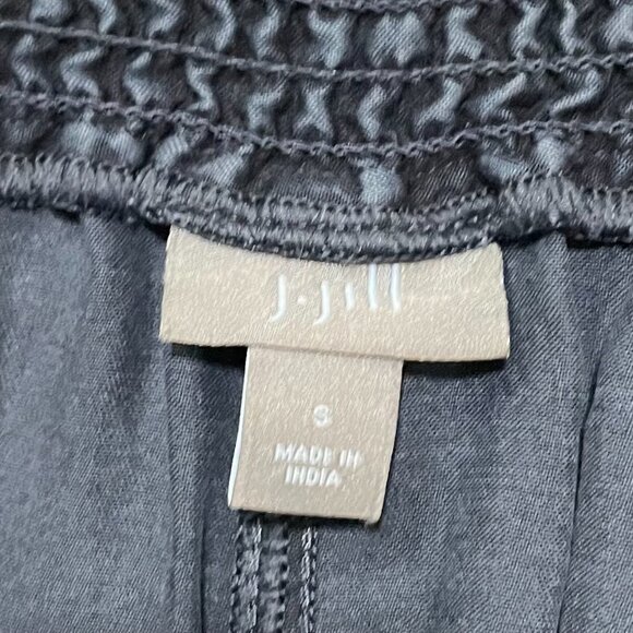 Women J Jill A Line Denim-Like Knee Length Skirts in Denim Blue Size 8 - Picture 6 of 8